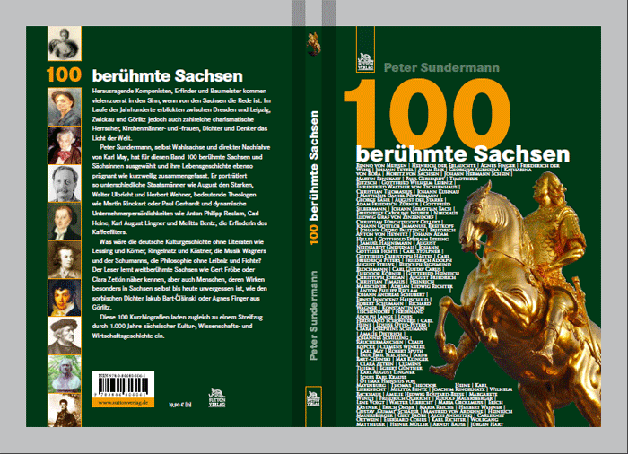 100 berühmtesten Sachsen in seinem Buch zusammengetragen